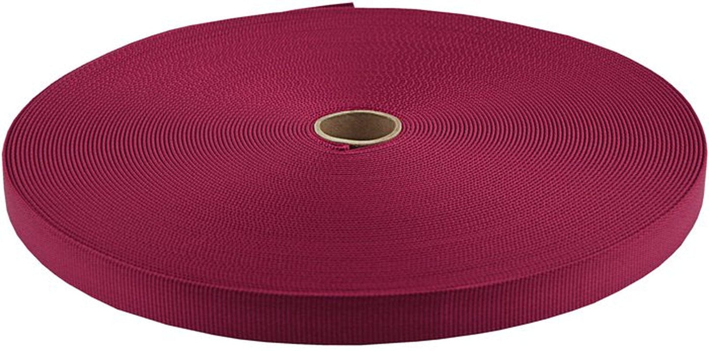1/2 Inch Gold Heavy plus Nylon Webbing Closeout, 50 Yards