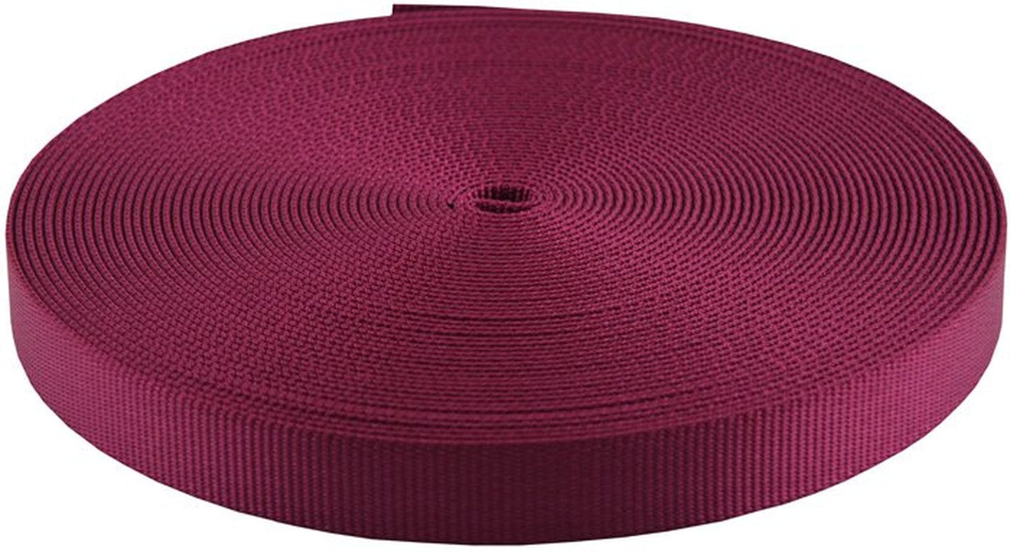 1/2 Inch Gold Heavy plus Nylon Webbing Closeout, 50 Yards