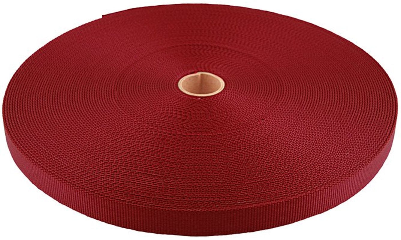 1/2 Inch Gold Heavy plus Nylon Webbing Closeout, 50 Yards