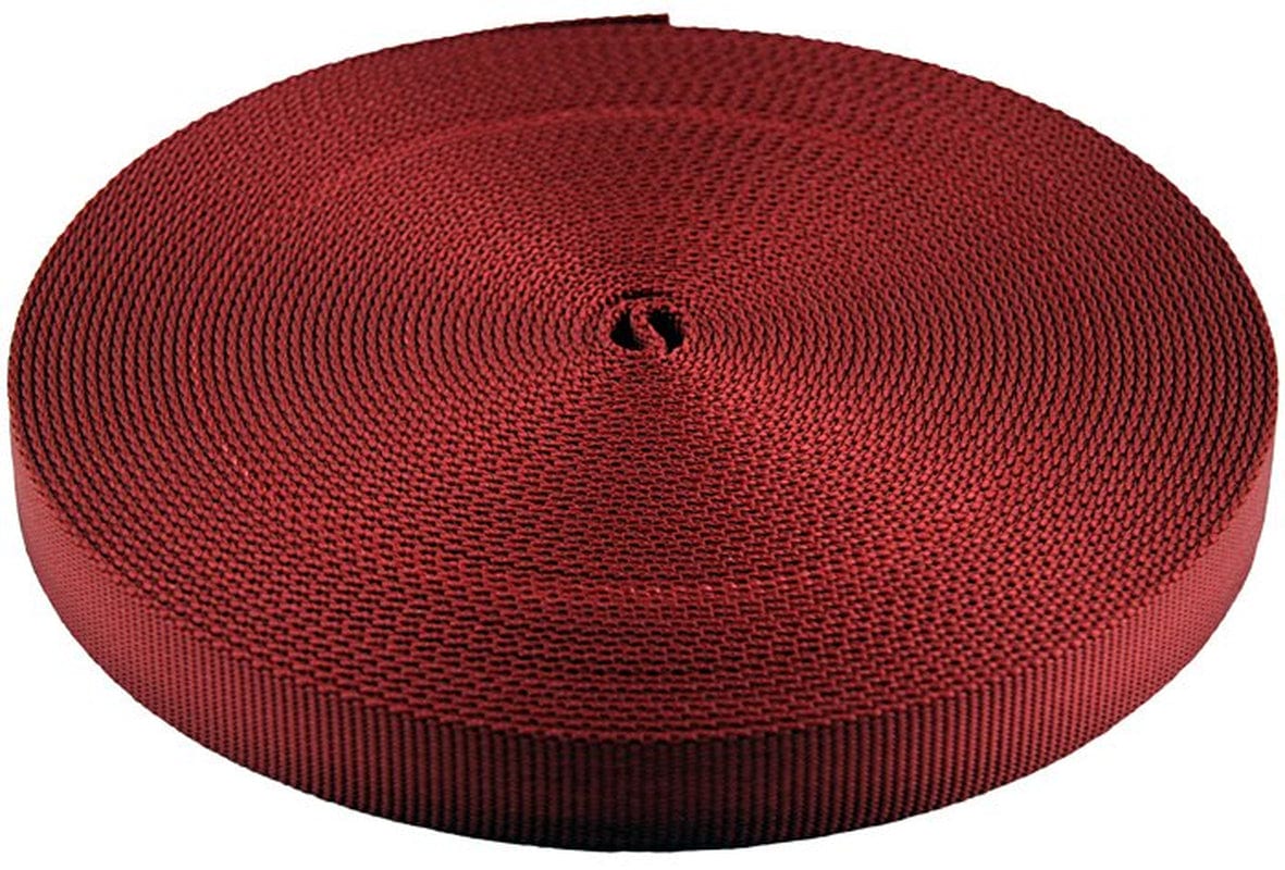 1/2 Inch Gold Heavy plus Nylon Webbing Closeout, 50 Yards