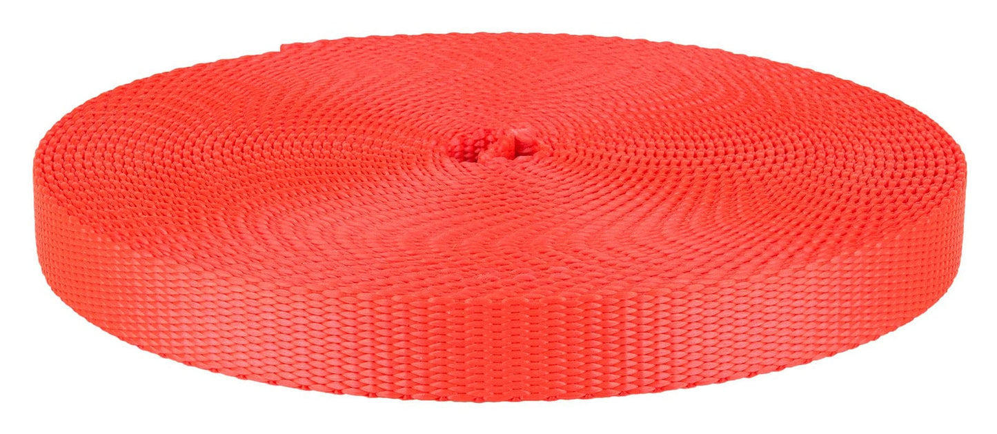 1/2 Inch Gold Heavy plus Nylon Webbing Closeout, 50 Yards