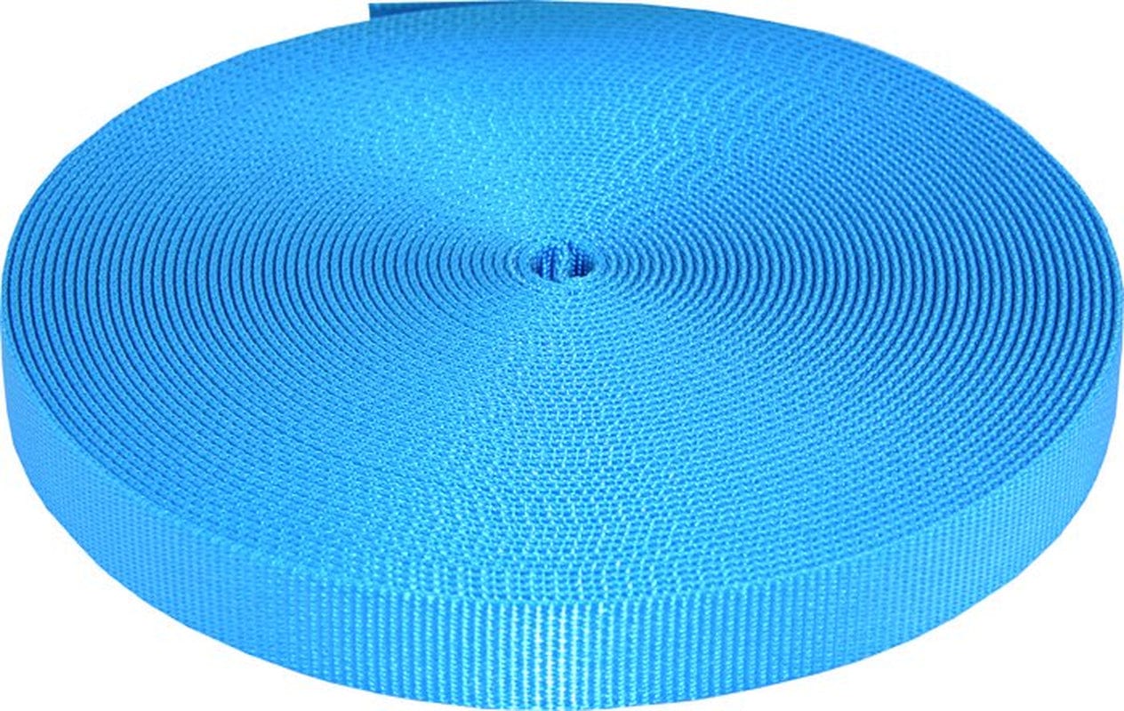 1/2 Inch Gold Heavy plus Nylon Webbing Closeout, 50 Yards