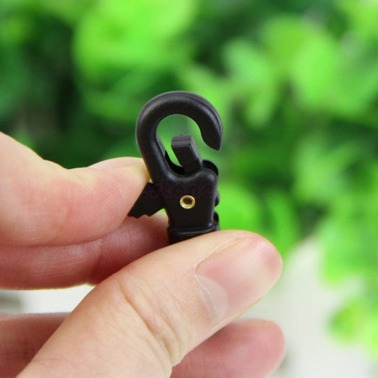 ✪ 1X Mini Outdoor Survival Rotatable Hang Buckle Quickdraw Key Chain EDC Tool