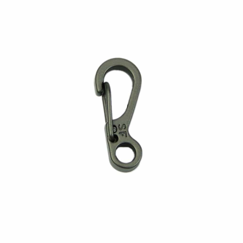 1X Survival Outdoor Mini Hang Buckle Quickdraw Key Chain Aluminium Alloy