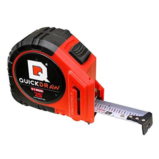 2016372 TAPE MEASURE 1PK Quickdraw 25 Ft. L X 0 In. W Tape Measure 1 Pk