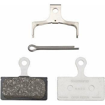 Shimano G03A Disc Brake Pads - Resin, Aluminum Backed, Fits XTR BR-M9000 and Deore XT BR-M8100