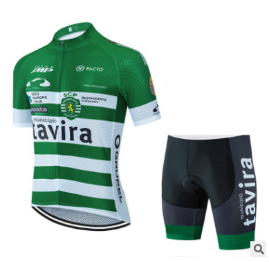 Quick-drying and breathable bicycle summer cycling wear short sleeve suit - Blue Force Sports