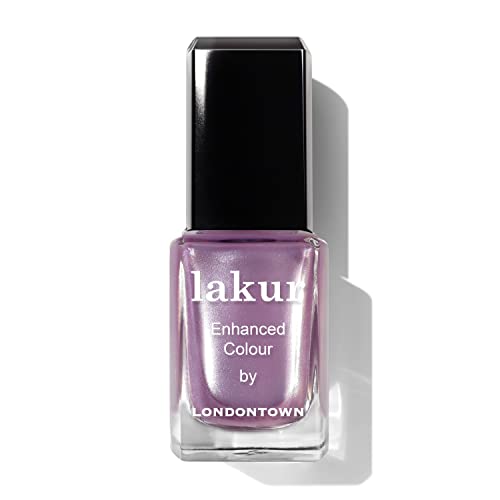 Londontown Lakur Enhanced Color Twinkling Lights Nail Polish, Amethyst on Ice, 0.4 oz.