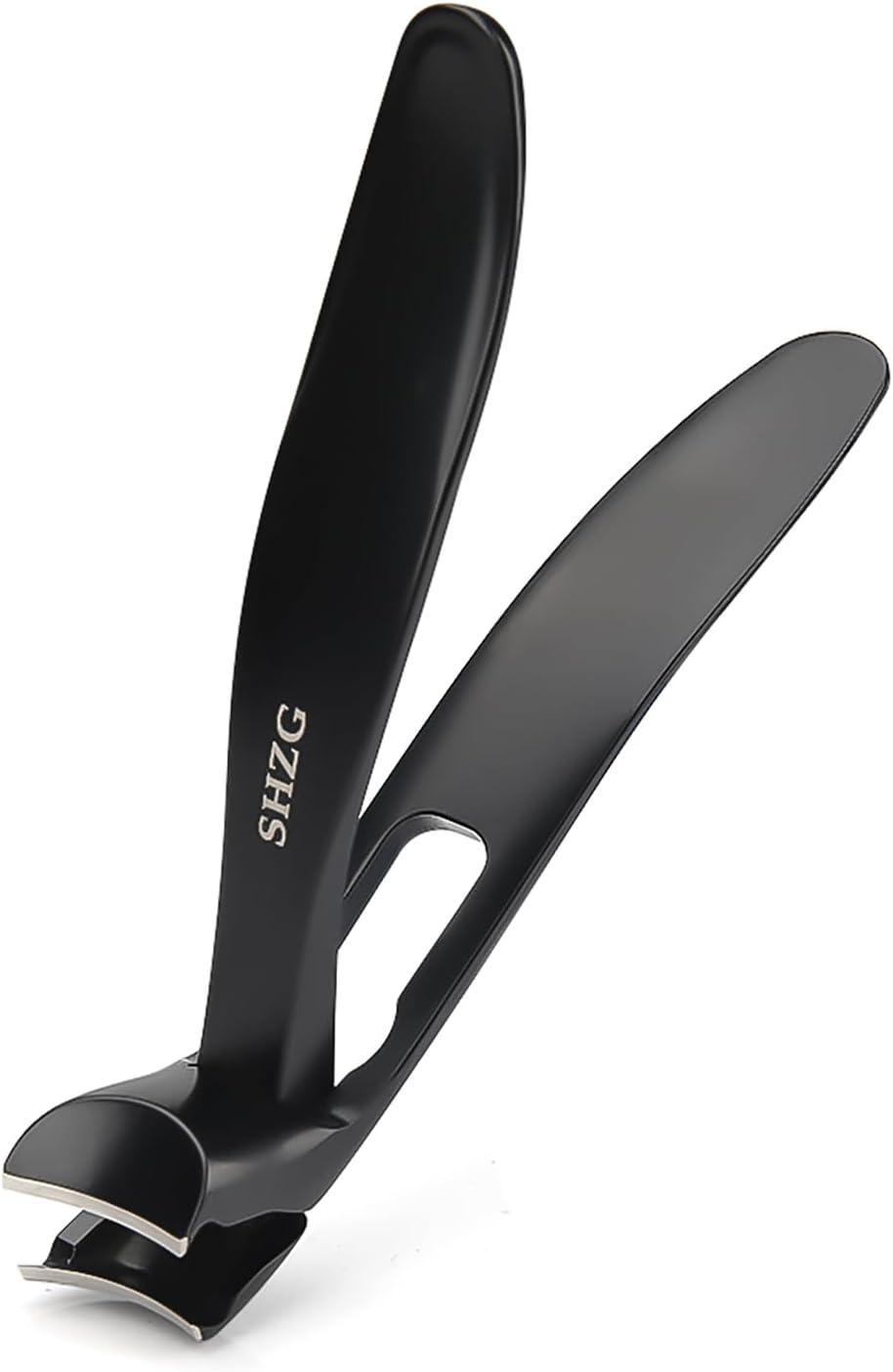 Nail Clippers Wide Jaw Opening, Sharp Angled Head Fingernail Toenail Clippers for Men and Women Easy Reach Your Nails