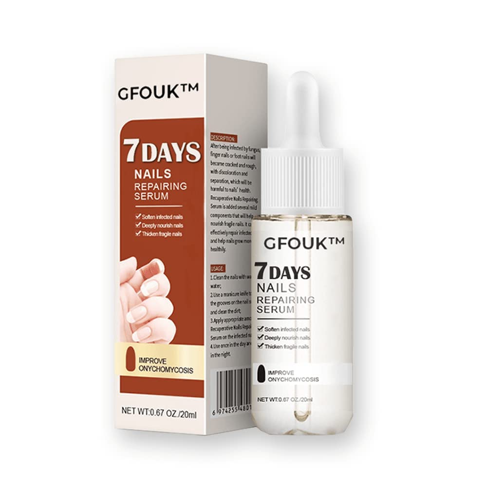 NailGro Intense Nail Growth and Strengthening Serum, GFOUK 7 Days Nail Growth and Strengthening Serum (2pcs)