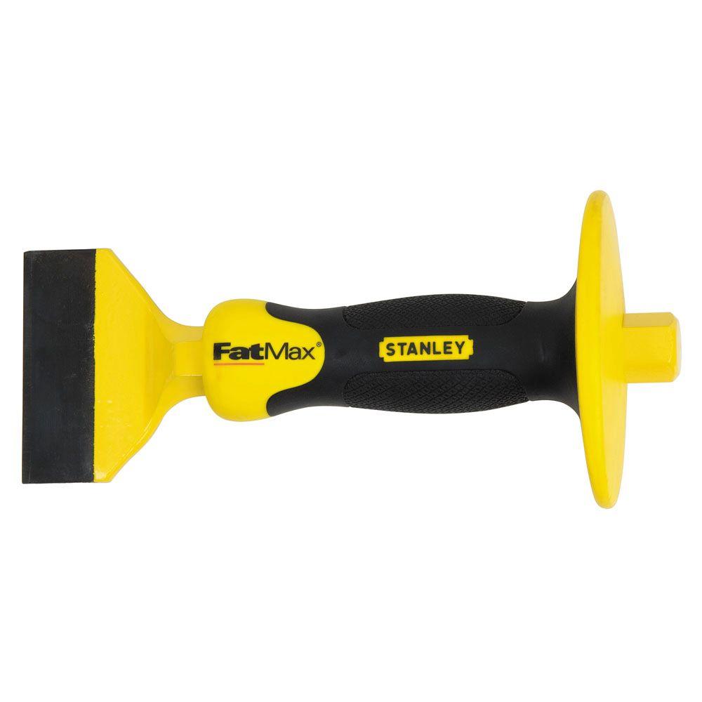 Stanley FatMax 16-327 Brick Set Chisel With Bi-Material Handle Guard, 3"
