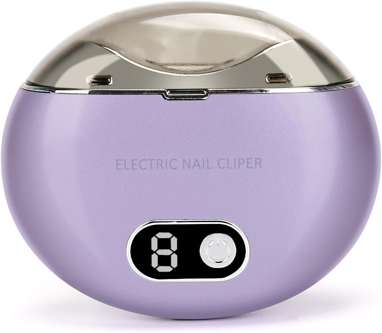 Electric Nail Clippers, Rechargeable Automatic Nail Clipper 3 Speeds Nail File Fingernail Clippers with Nail Scraps Storage and Light for Baby, Kids, Women, Seniors, Weak Hands