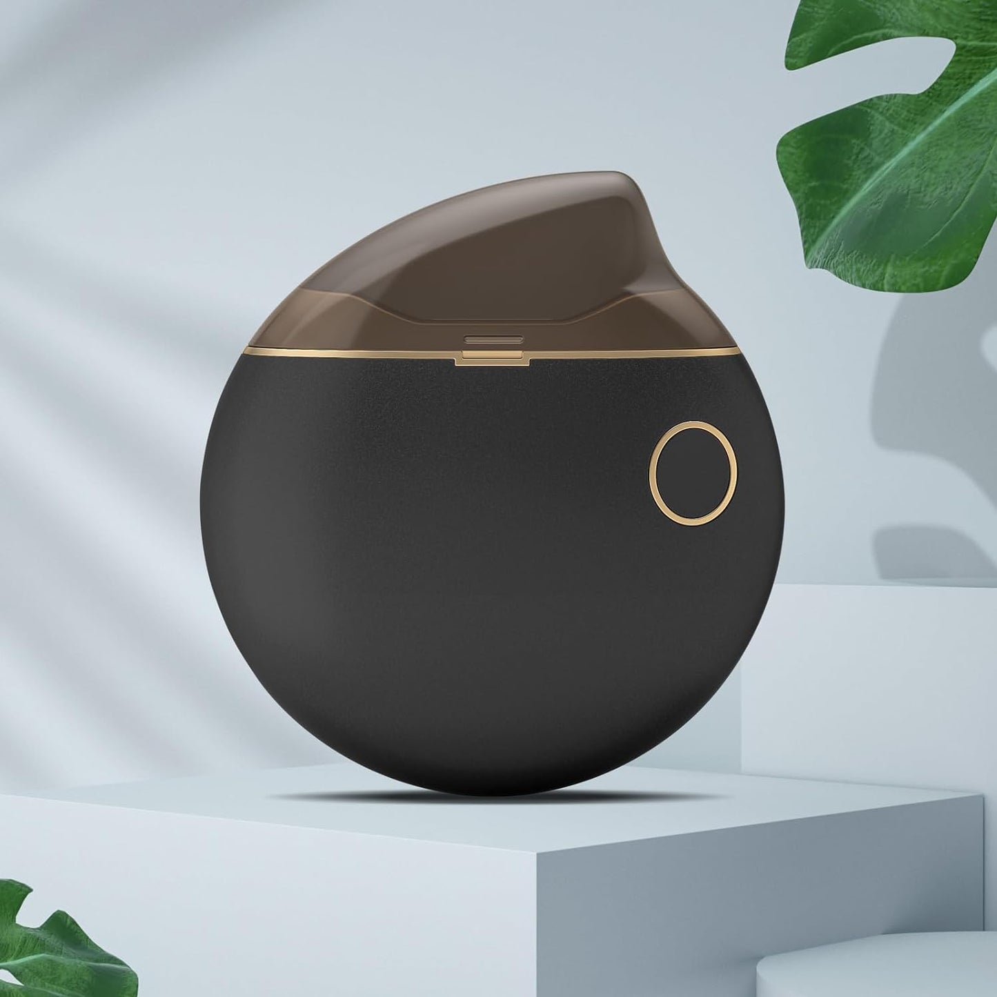 Electric Nail Clippers Smart USB Automatic Nail Trimmer, 100% Safe Automatic Hands, Feet & Nail Tools for Infants, Kids, Elderly & Fingernail Care-Black