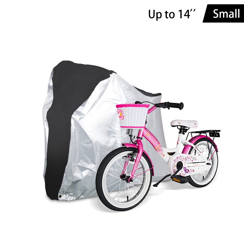 Bike Cover - Waterproof Bicycle Storage Cover Outdoor Dust Wind Proof for Mountain Road Exercise Sport Bike M Size