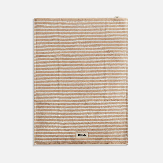 Tekla Bath Mat - Ivory Stripes