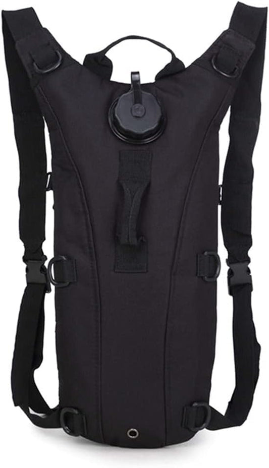 2PCS Hydration Pack Backpack with 3L Bladder, Water Backpack ,Tactical Water Bag for Hiking, Biking, Running, Walking and Climbing,Water Pouch,Lightweight Hiking Backpack