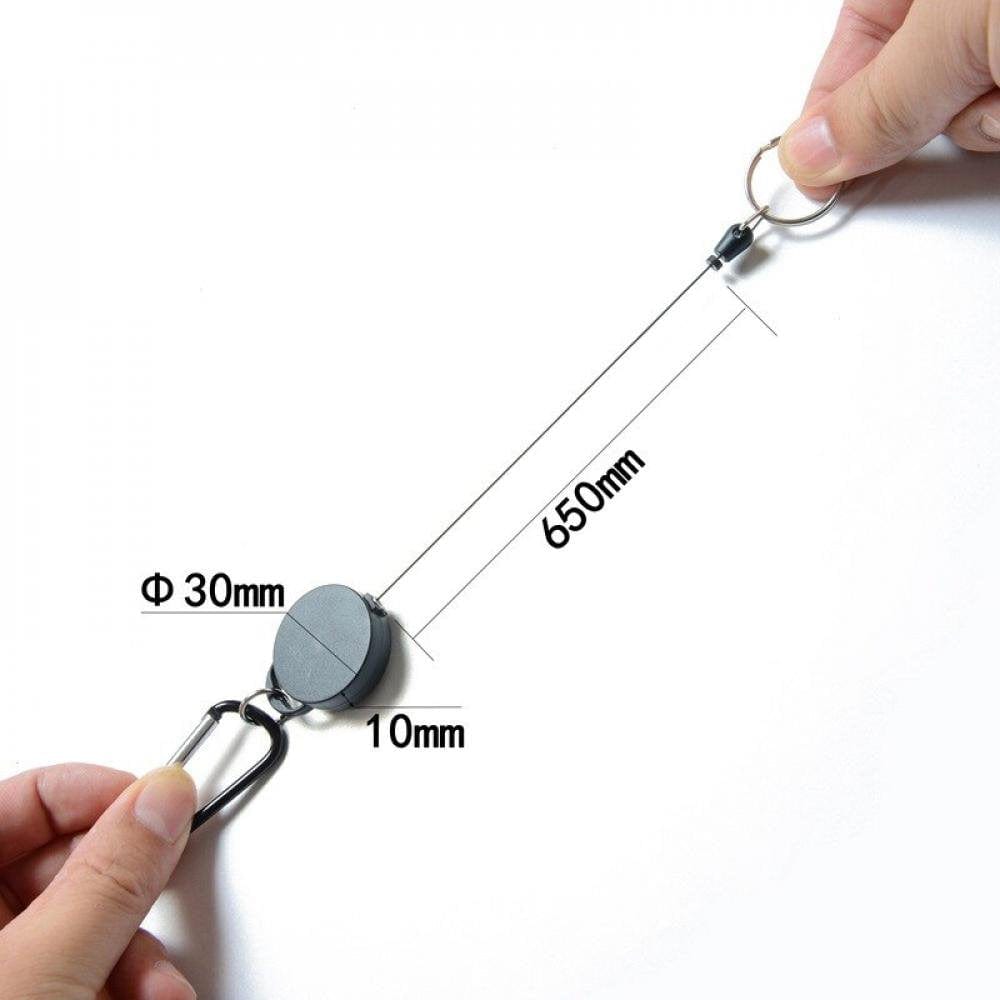 Brand Clearance!!Camping Carabiner Key Ring 3 Styles Keychain Outdoor Tools for Hiking Climbing Anti-Lost Security Buckle