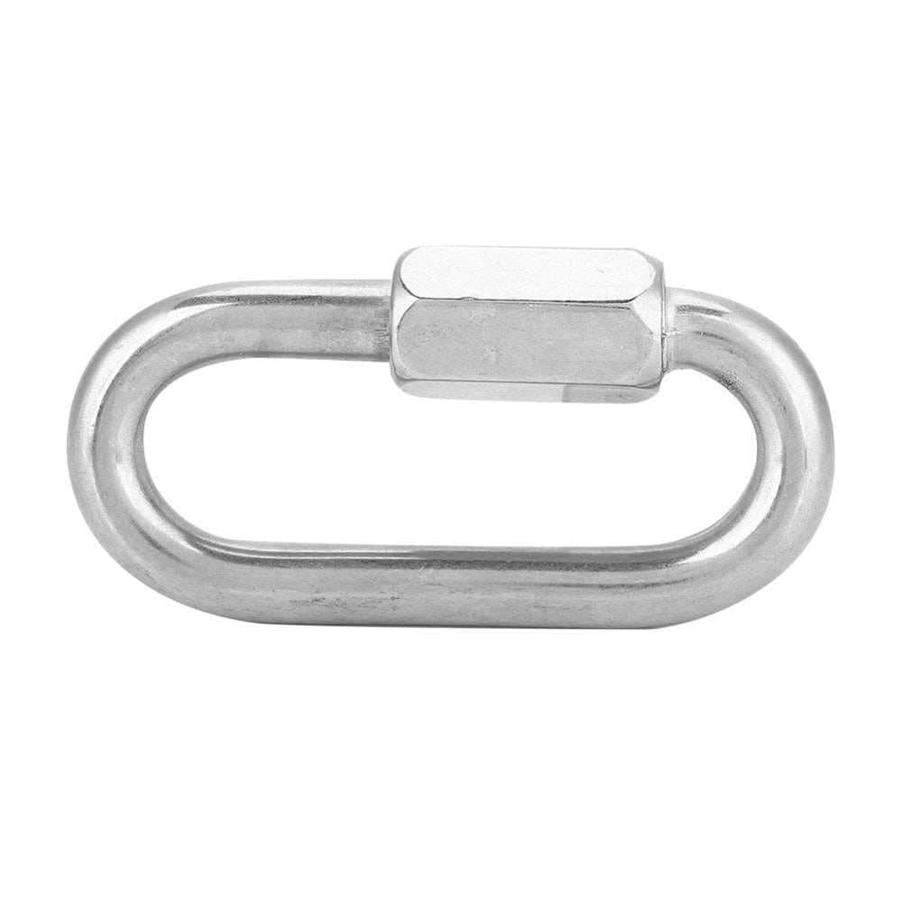 Climbing Carabiner, Strong Tensile Force Quickdraw Carabiner anti Skid Stainless Steel for River Descent for Cave Exploration