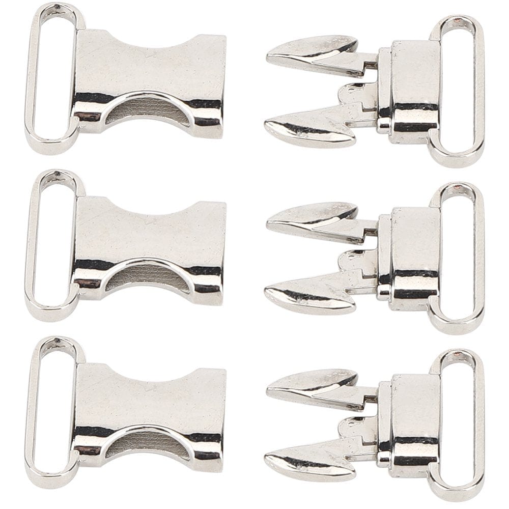 Climbing Hook, Small Metal Webbing Buckle Metal Safe Buckle, Mountaineering Travel Hiking for Outdoor Camping