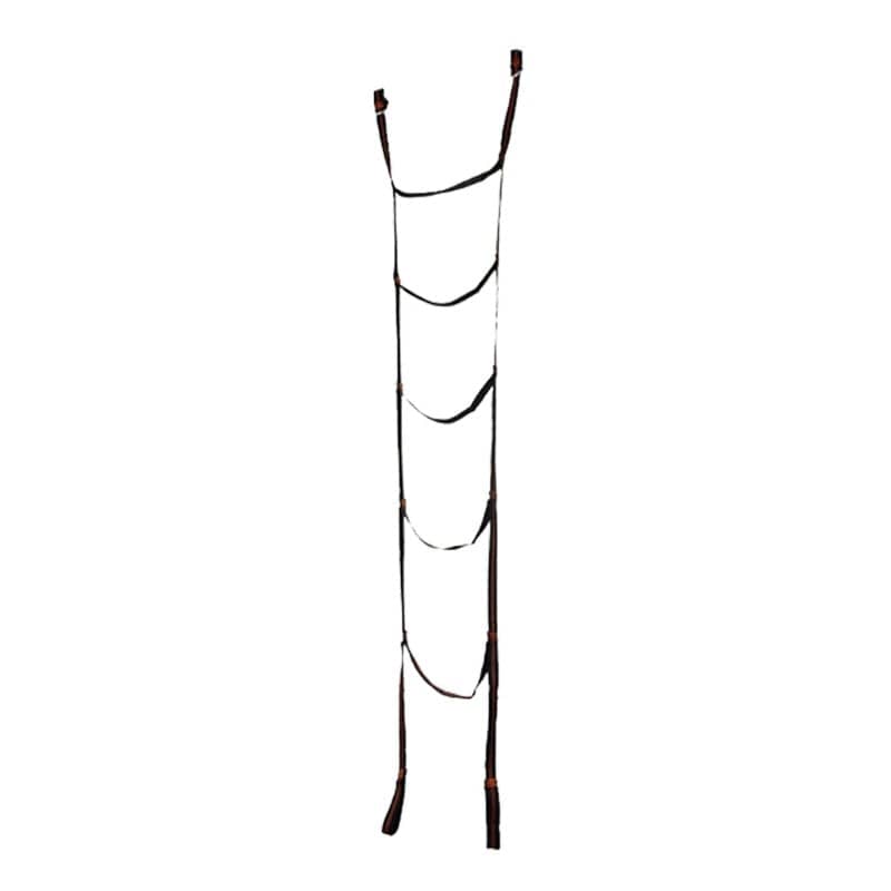 HGYCPP Outdoor Soft Ladder Tree Tent Suspended Tent Rope Ladder Webbing Ribbon Escape Training Fire Rescue Climbing Portable