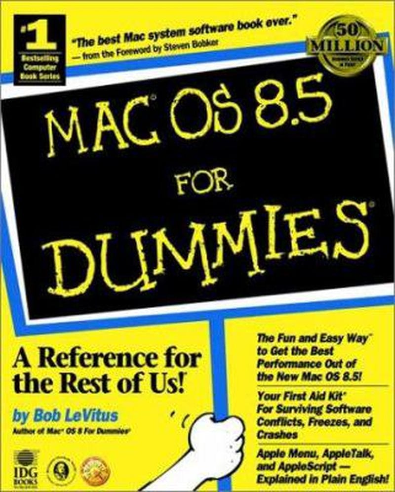 Mac OS 8.5 for Dummies (Paperback - Used) 0764503979 9780764503979