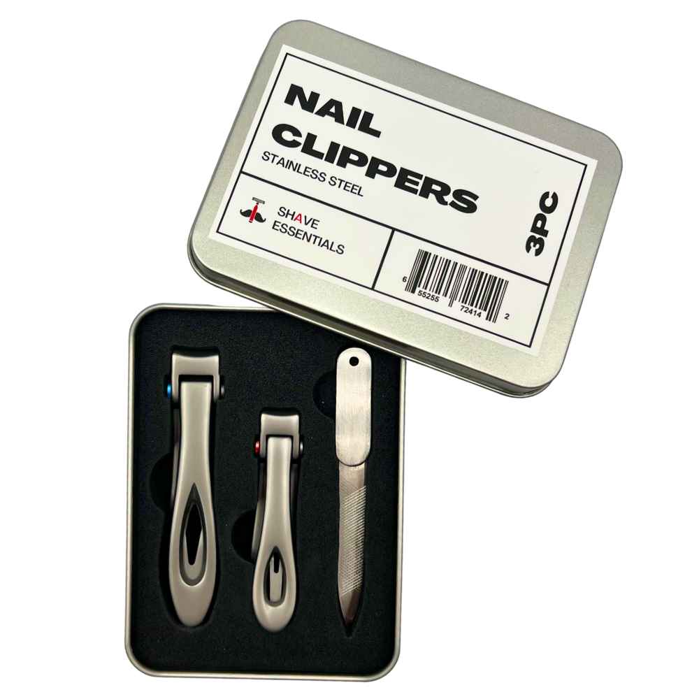 Nail Clipper Set Nail Clippers Shave Essentials SILVER