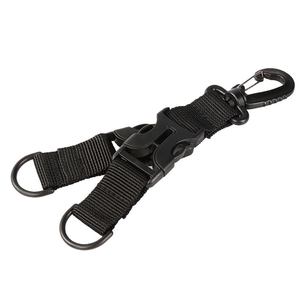 Opolski Durable Hanging Buckle Replacement Design Tie up Tightly Accessories Practical Webbing Key Clip for Climbing