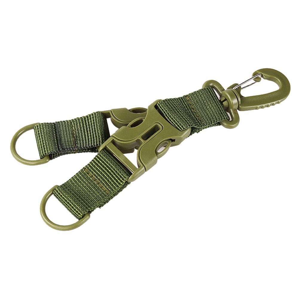 Sunhlx Durable Hanging Buckle Replacement Design Tie up Tightly Accessories Practical Webbing Key Clip for Climbing