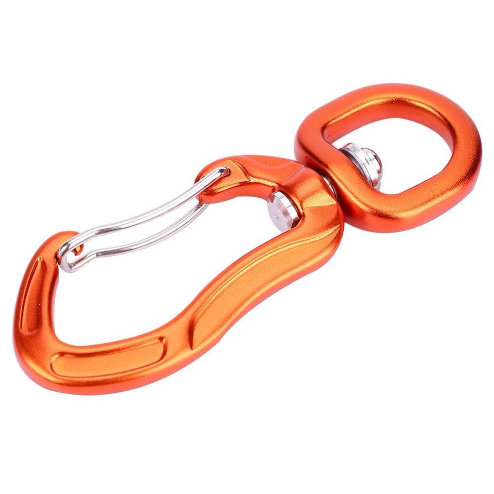 Tebru Aluminum Hammock Climbing Safety Buckle Carabiner Quickdraw Quick Hanging Hook,Buckle, Carabiner Keychain