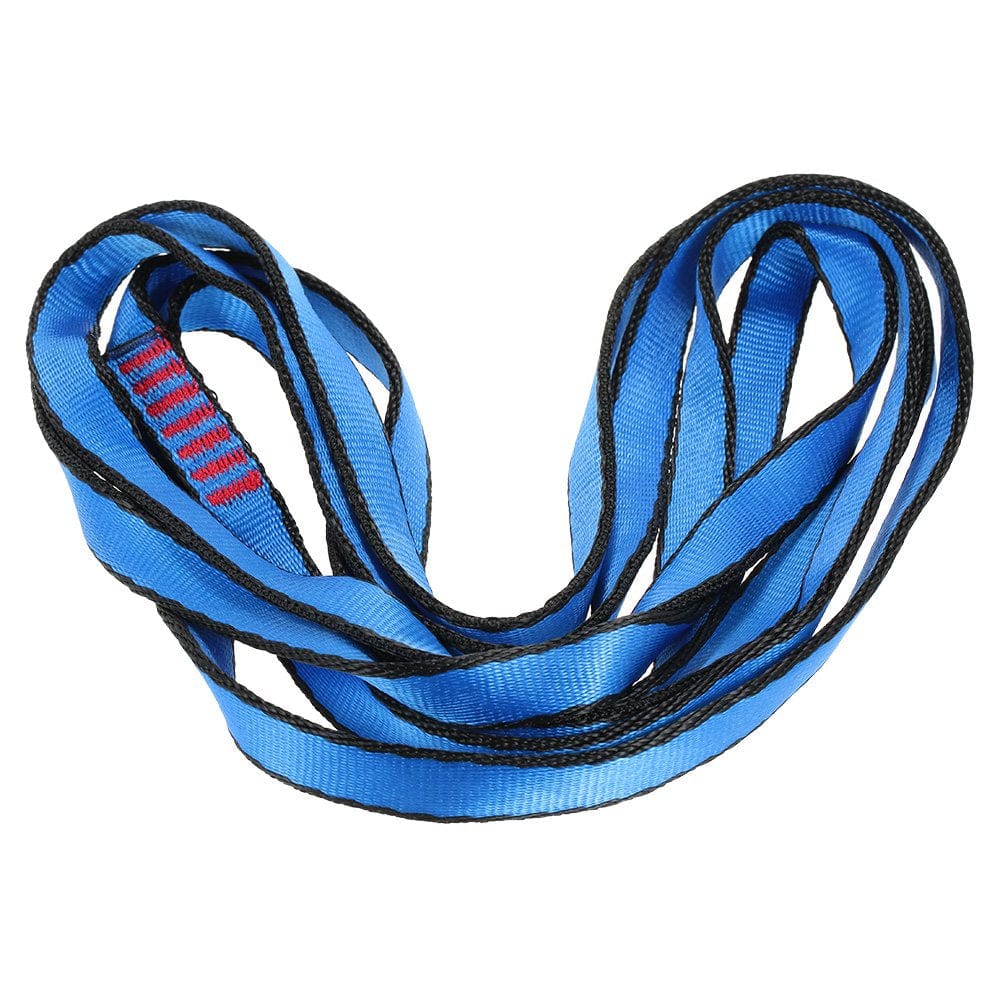 Tomshine 23KN 16Mm 150Cm/4.9Ft Rope Runner Webbing Sling Flat Strap Belt for Mountaineering Rock Climbing Caving Rappelling Rescue Engineering