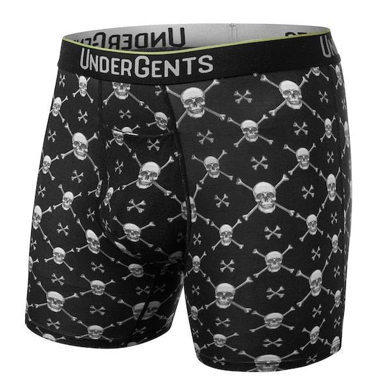 Undergents 6" Men'S Boxer Brief (With Horizontal Fly Front): Ultra-Soft Cooling Comfort Underneath