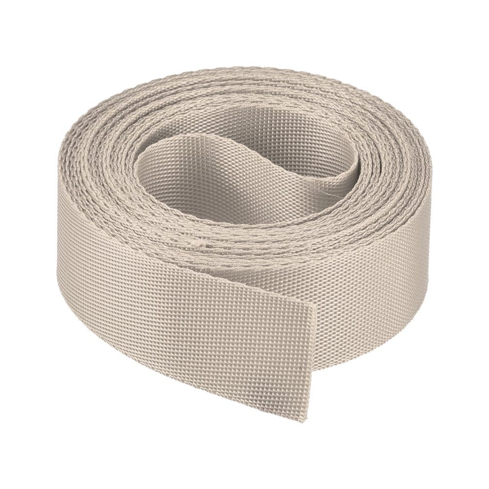 Uxcell Flat Nylon Webbing Strap 1 Inch 4 Yards Black for Backpack, Luggage-Rack