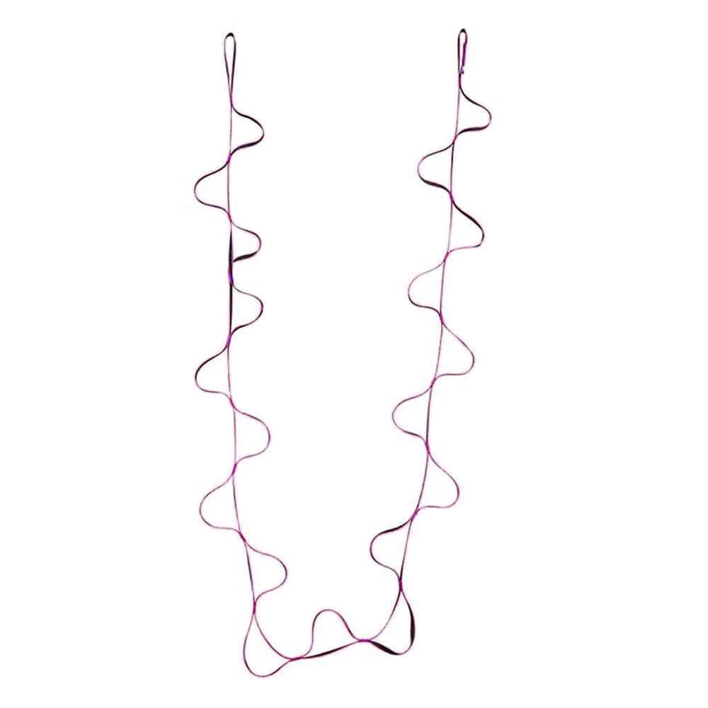 Webbing Rope Ladder Climbing Toy Sport Rope Fitness Toys Equipment Indoor and Outdoor Arborist Downhill Caving Safety Equipment - Yellow 5M, as Described