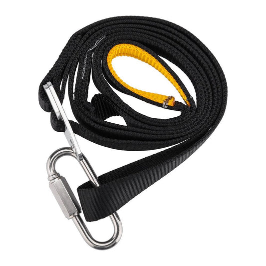 Yiwula Adjustable Webbing Foot Loop Climbing Foot Loop Ascender Belt Foot Pedal Band