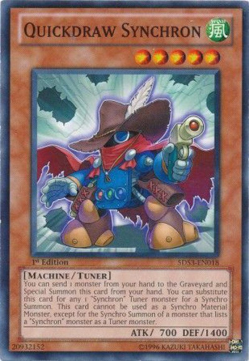 Yugioh 2010 Duelist Toolbox Quickdraw Synchron 5DS3-EN018