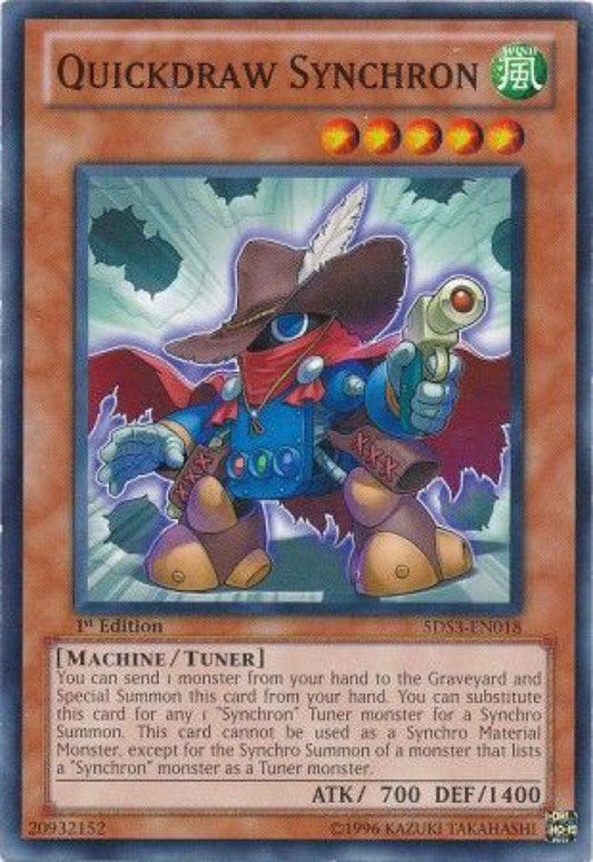 Yugioh 2010 Duelist Toolbox Quickdraw Synchron 5DS3-EN018