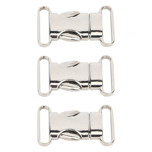 Zerodis Pet Accessory Webbing Buckle, 3PCS Climbing Carabiner, Metal Safe Buckle, Parachute Cord Bracelet for Outdoor Camping Mountaineering