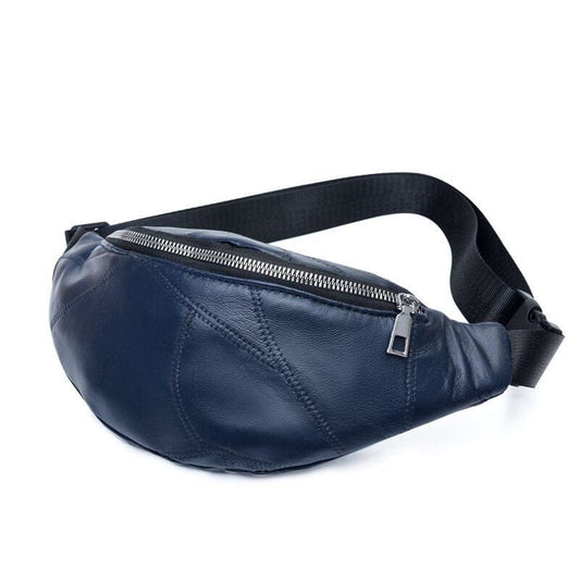 Zipper Sling Bag Waterproof PU Crossbody Chest Backpack Quickdraw Closure Adjustable Strap Small Shoulder Bag for Daily New