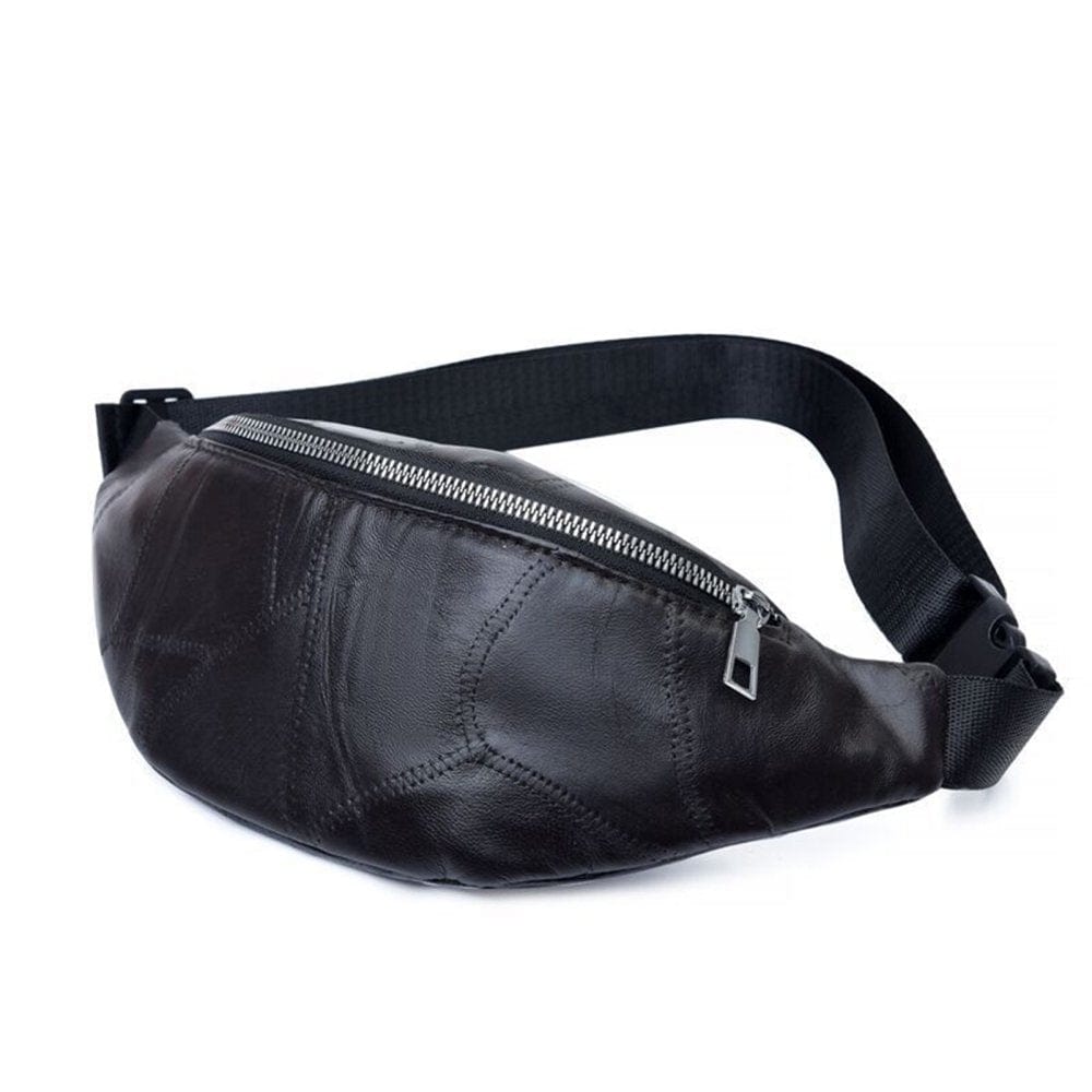 Zipper Sling Bag Waterproof PU Crossbody Chest Backpack Quickdraw Closure Adjustable Strap Small Shoulder Bag for Daily New