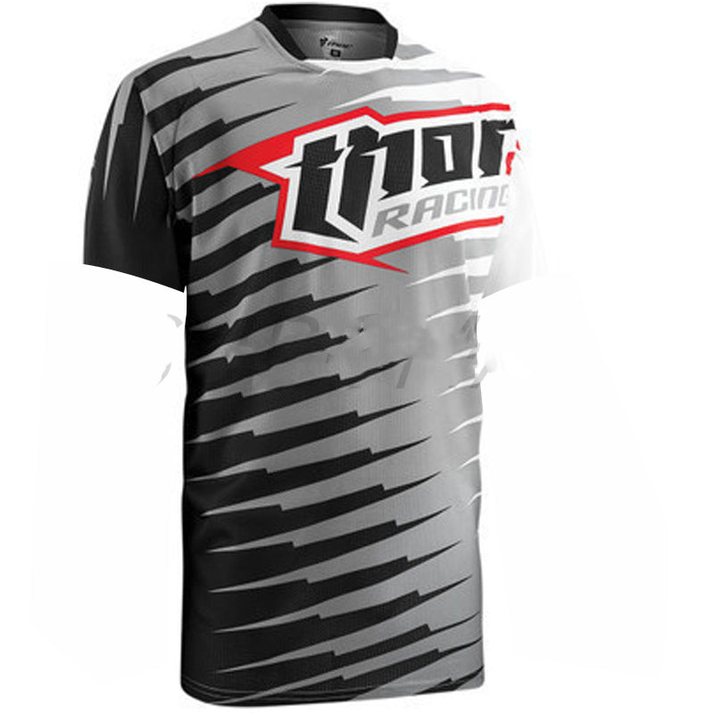 Short-Sleeved Bib Cycling Jersey Suit - Blue Force Sports