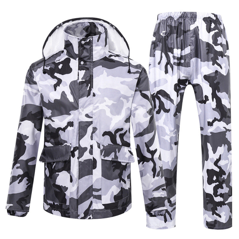 Camouflage raincoat set - Blue Force Sports