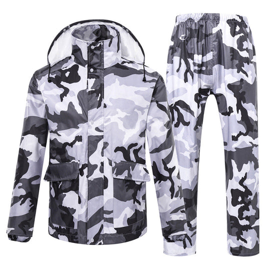 Camouflage raincoat set - Blue Force Sports