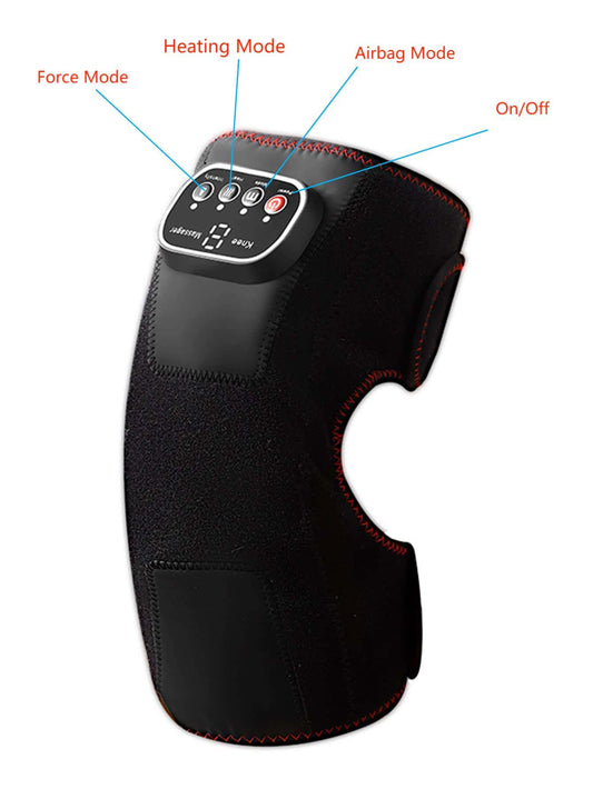 1pc Vibrating Knee Joint Massager With Rechargeable Battery