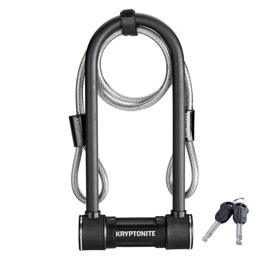 Kryptonite Level 5 14 Mm U-Lock Bicycle Lock with Looped Bike Security Cable