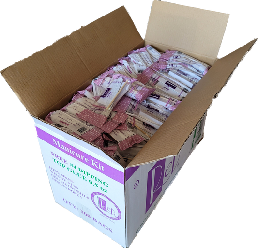 Red Manicure Kit 3 (Buffer-File-Pusher) #R21