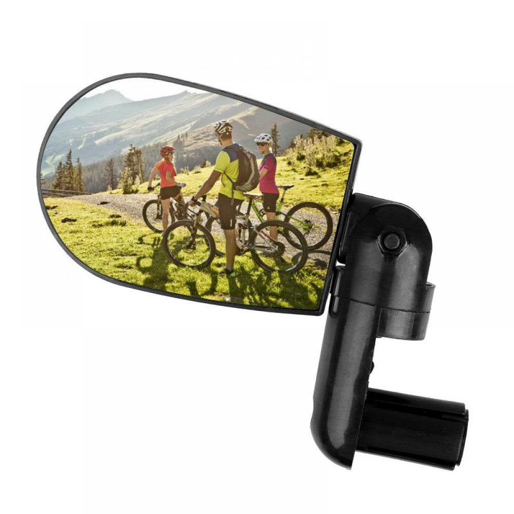 Bicycle Rearview Mirror 360 Degree Rotatable Adjustable Mini Universal Bike Bicycle Rearview Handlebar Mirror Accessories for Bikes, Mountain Bikes, Off-Road Vehicle and Fixed Gear Bikes