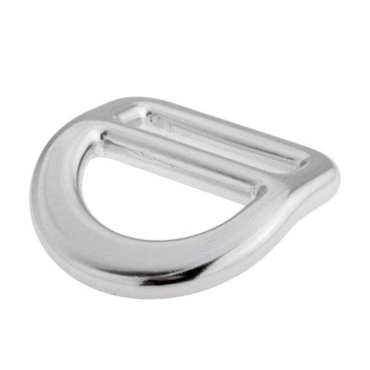 2X 23KN Rock Climbing Harness Big/Small Slotted Bent D for Webbing Waist Belt Fall Gear Equipment Tool Holder Accessories - ,