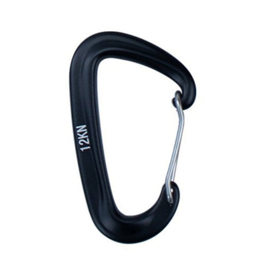 3" Hook Carabiner Clips Heavy Duty Clip, Black