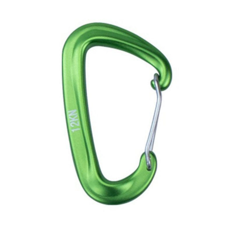 3" Hook Carabiner Clips Heavy Duty Clip, Green