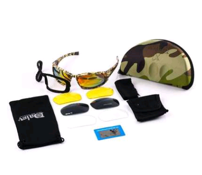 Daisy x7 glasses tactical goggles bicycle glasses CS tactical army fan glasses - Blue Force Sports